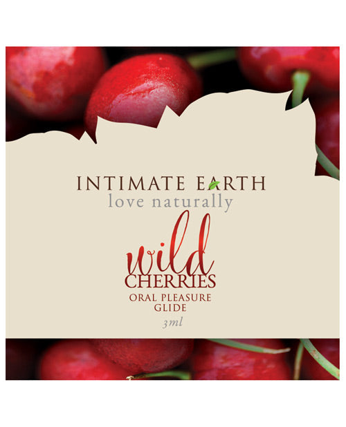 Intimate Earth Intimate Earth Lubricant Foil - 3 ml Wild Cherries