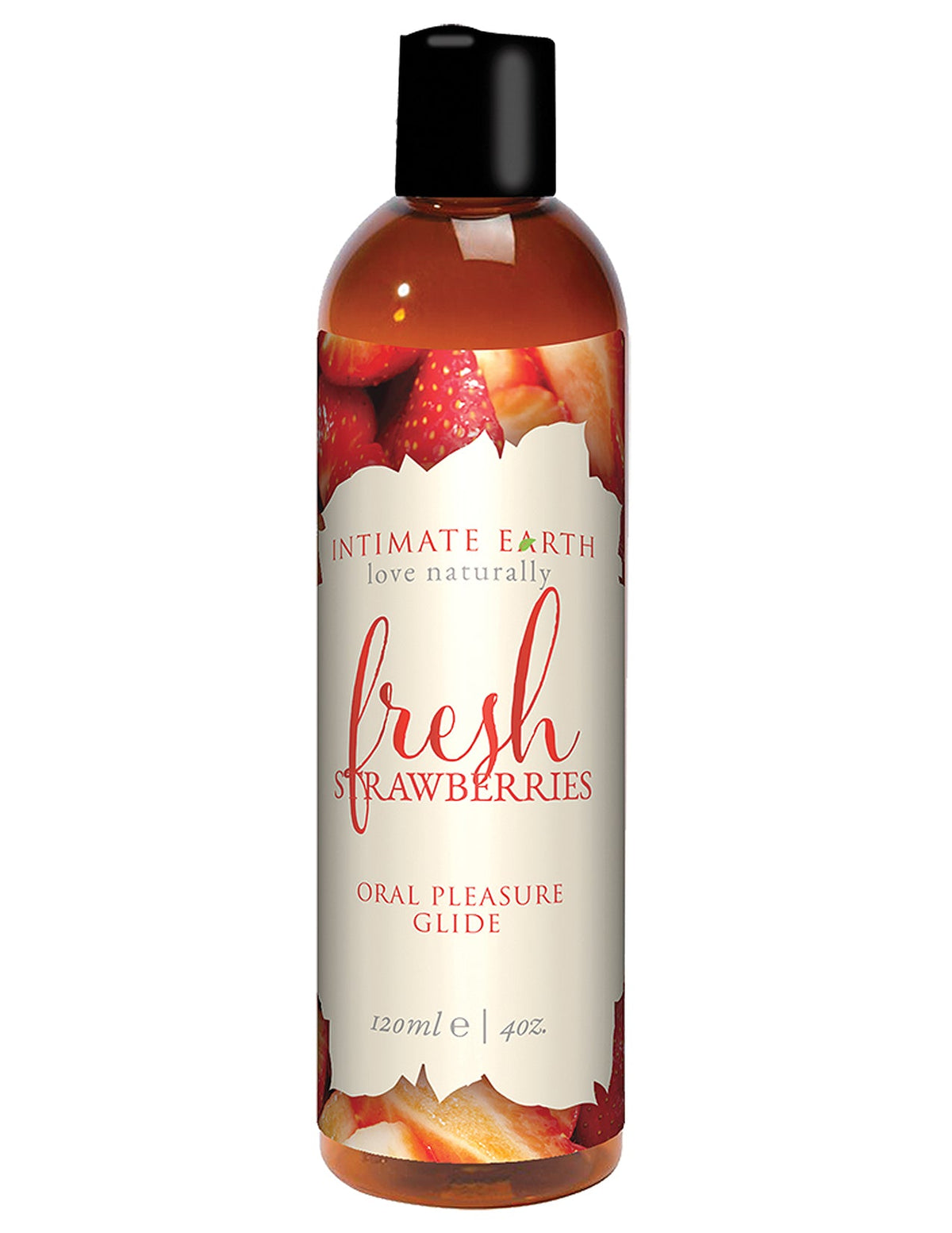 Intimate Earth Intimate Earth Natural Flavors Glide - 120 ml Fresh Strawberries