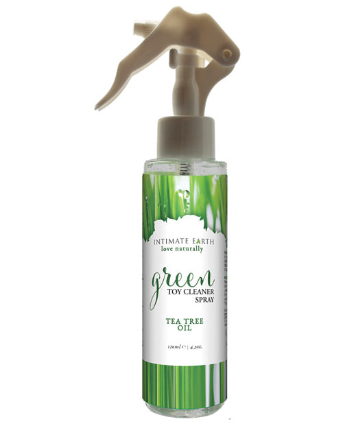 Intimate Earth Intimate Earth Toy Cleaner Spray - 4.2 oz Green Tea Tree Oil