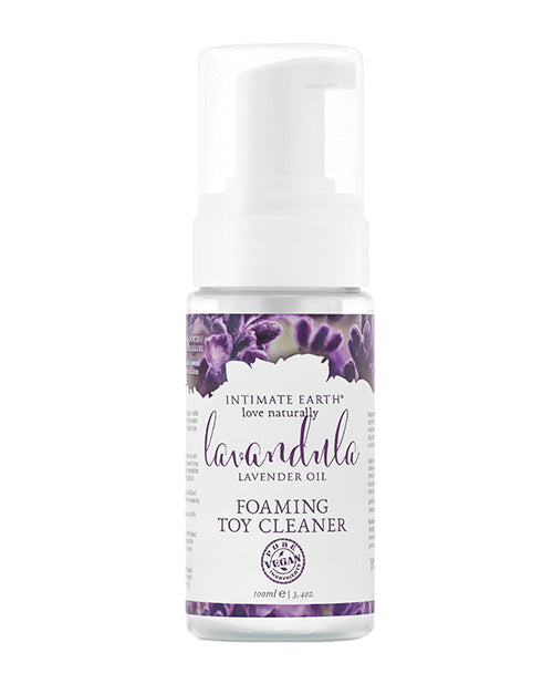 Intimate Earth Intimate Earth Foaming Toy Cleaner - 100 ml Lavandula Lavender Oil & Rosemary Extracts