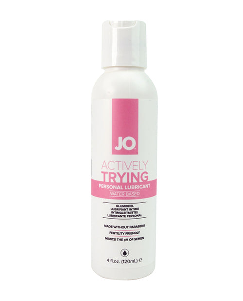 JO H2O JO Actively Trying (TTC) Paraben-Free - Original Lubricant 4 oz