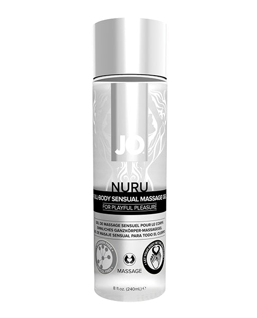 JO JO Nuru Massage Gel - Fragrance Free Massage 8 oz