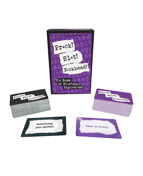 Kheper Pr*ck! Sl*t! F*ckhead! - The Game of Blurting Expletives