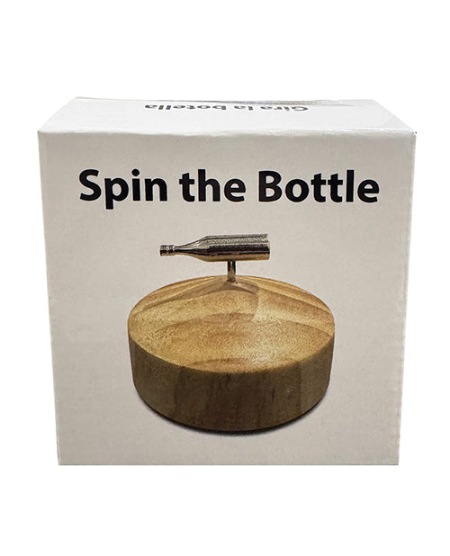 Kheper Spin The Bottle - Silver/Wood