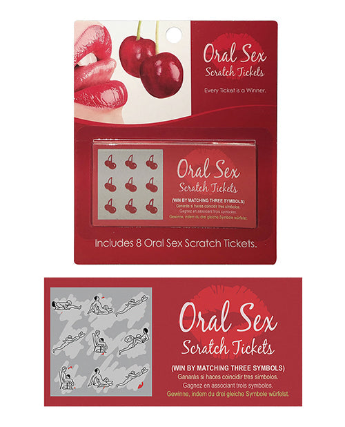 Kheper Oral Sex Scratch Tickets - Every Ticket is a Winner
