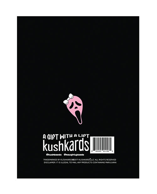 Kush Kards Halloween Boo's Greeting Card w/Matchbook
