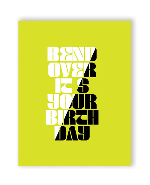 Kush Kards Bend Over Birthday Greeting Card