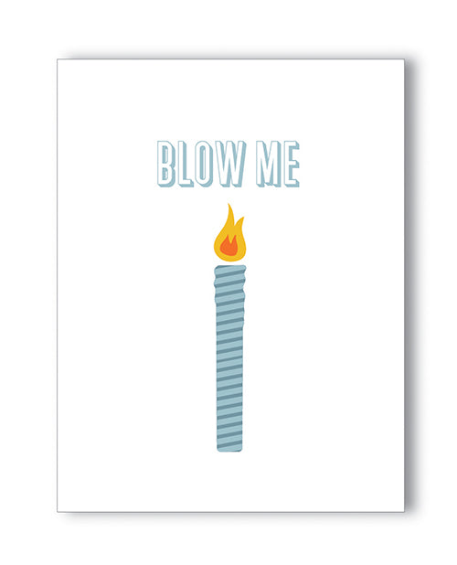 Kush Kards Blow Me Birthday Naughty Greeting Card