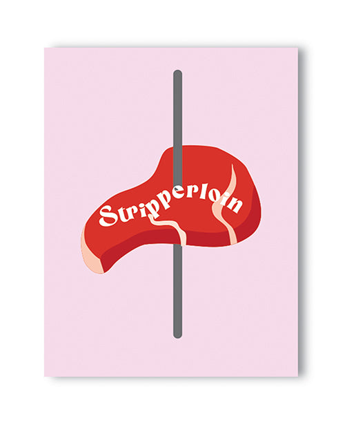 Kush Kards Stripplerloin Naughty Greeting Card