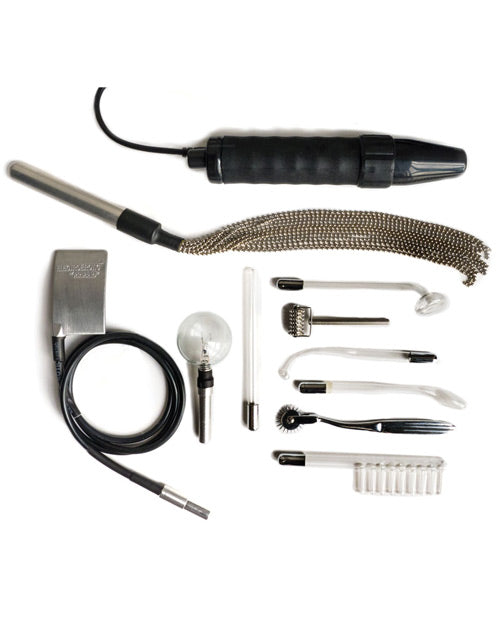 Kinklab KinkLab Agent Noir Electro Erotic Neon Wand Kit