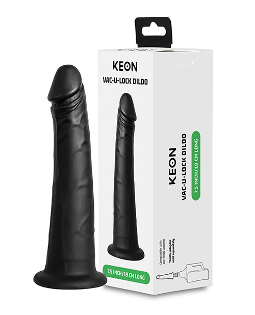 Kiiroo Kiiroo Keon Vacuum Lock Dildo - Black