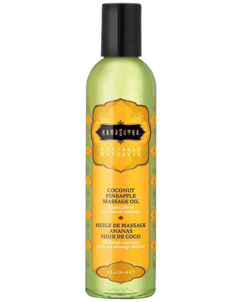 Kama Sutra Kama Sutra Naturals Massage Oil - 8 oz Coconut Pineapple