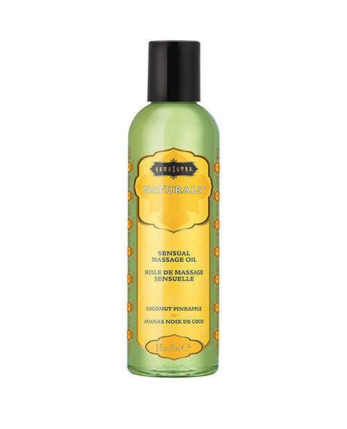 Kama Sutra Kama Sutra Naturals Massage Oil - 2 oz Coconut Pineapple