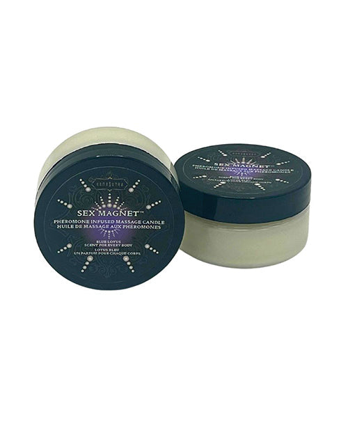 Kama Sutra Kama Sutra Sex Magnet Massage Candle - Blue Lotus