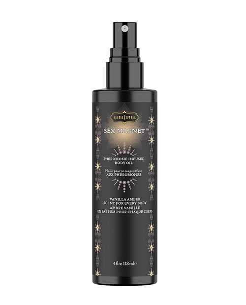 Kama Sutra Kama Sutra Sex Magnet Pheromone Body Spray -Vanilla Amber 4 oz