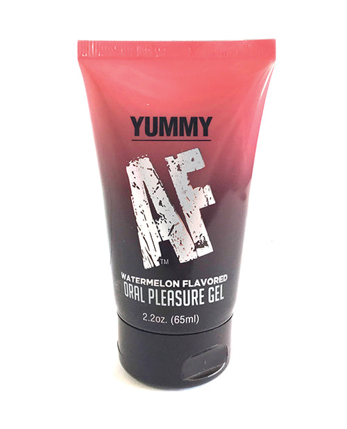 Little Genie Yummy AF Oral Pleasure Gel - 2.2 oz Watermelon