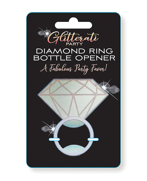 Candy Prints Glitterati Diamond Ring Bottle Opener