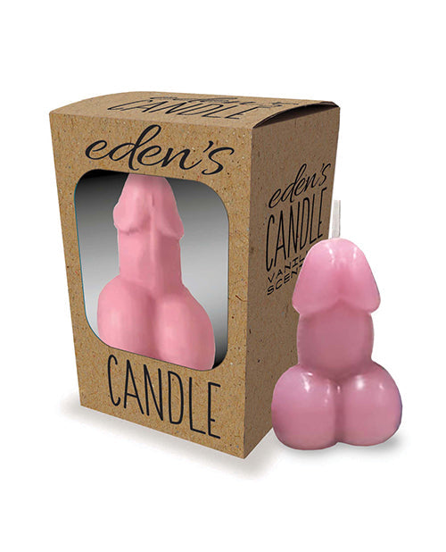 Little Genie Eden's Penis Candle - Rose - Vanilla