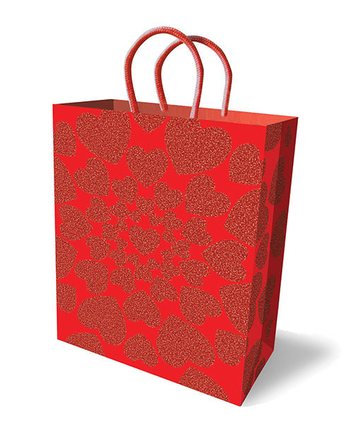Little Genie Glitter Hearts Gift Bag