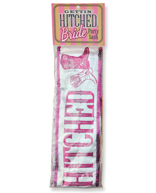 Little Genie Gettin' Hitched Bride Sash