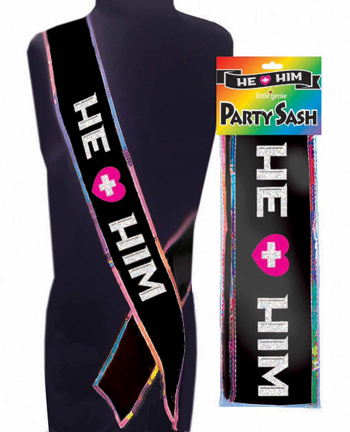 Little Genie He + Him Sash