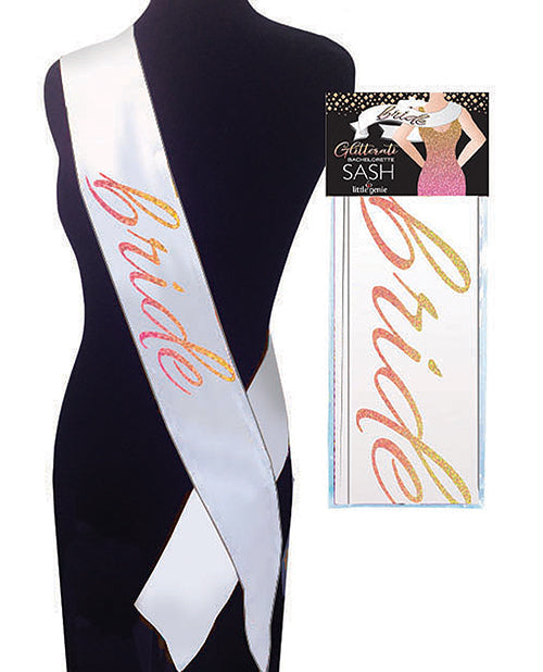 Candy Prints Glitterati Bride Sash