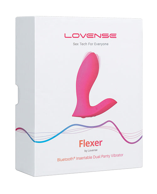 Lovense Lovense Flexer Dual Panty Vibrator - Pink
