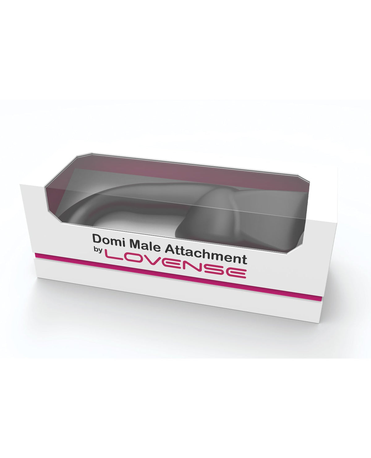 Lovense Lovense Domi Flexible Rechargeable Mini Wand Male Attachment - Black