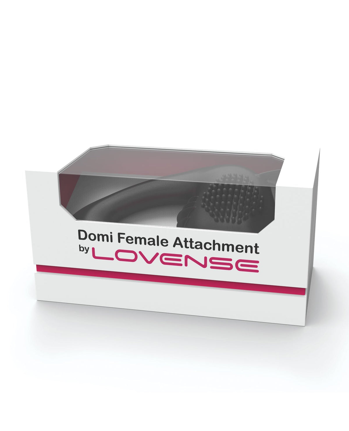 Lovense Lovense Domi Flexible Rechargeable Mini Wand Female Attachment - Black