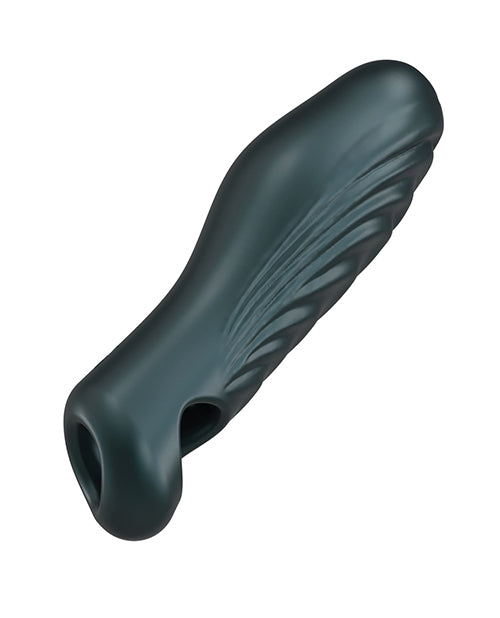 Manwan Manwan RYZER Penis Sleeve - Pine Gray
