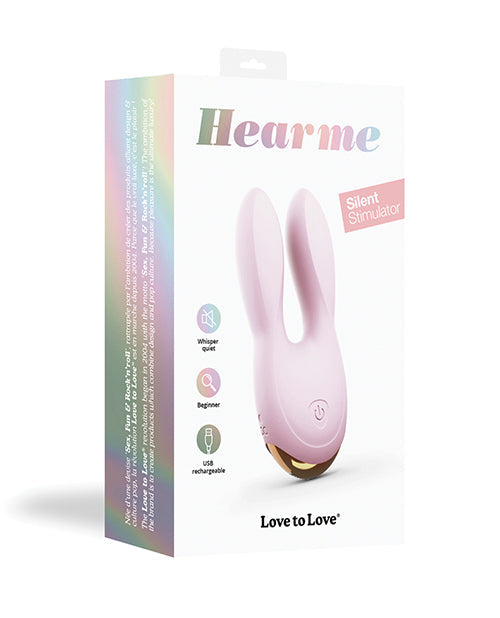 Love to Love Love to Love Hear Me Flexible Ear Stim - Baby Pink