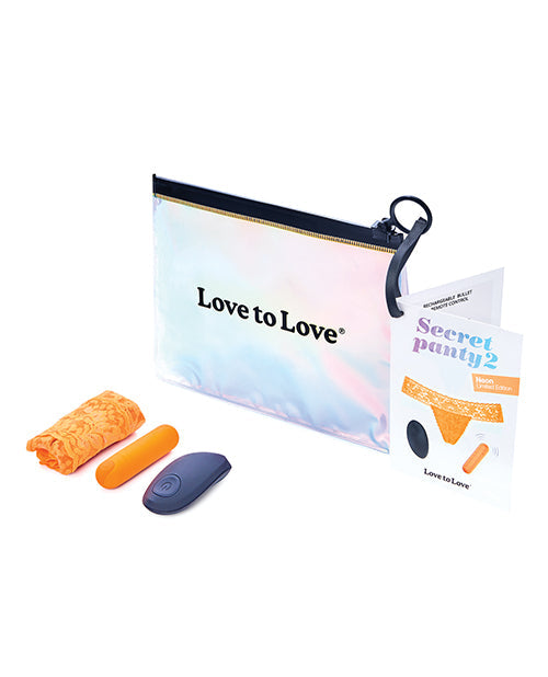 Love to Love Love to Love Secret Panty Vibe 2 - Neon Orange