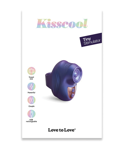 Love to Love Love to Love Kisscool Tapping Finger Vibe - Midnight Indigo