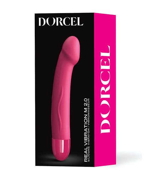 Dorcel Dorcel Real Vibration M 8.6" Rechargeable - Pink