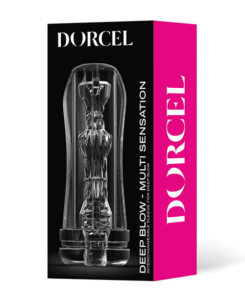 Dorcel Dorcel Deep Blow Multi Sensation Sleeve - Clear