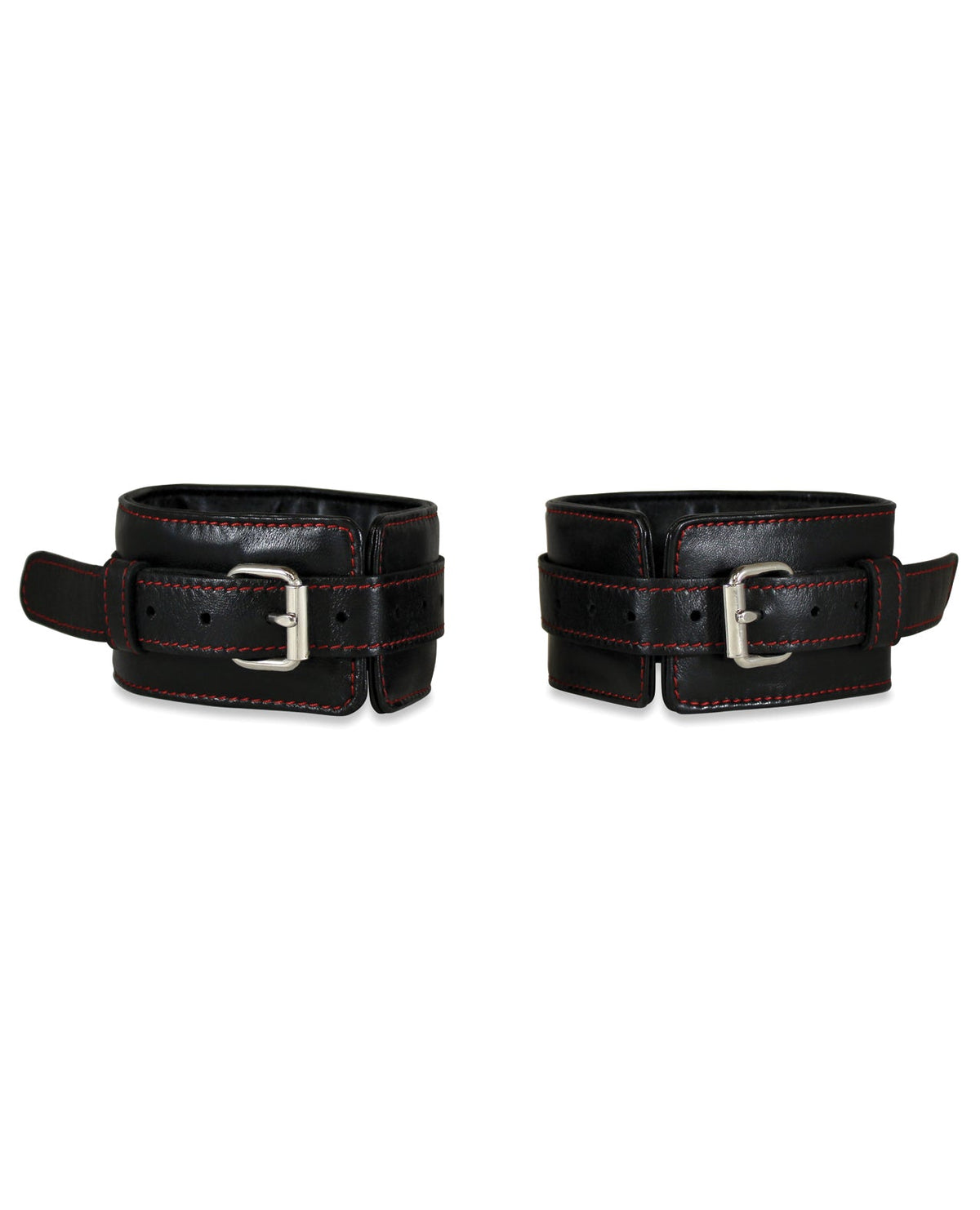 Sultra Leather Sultra Lambskin Ankle Cuffs - Black