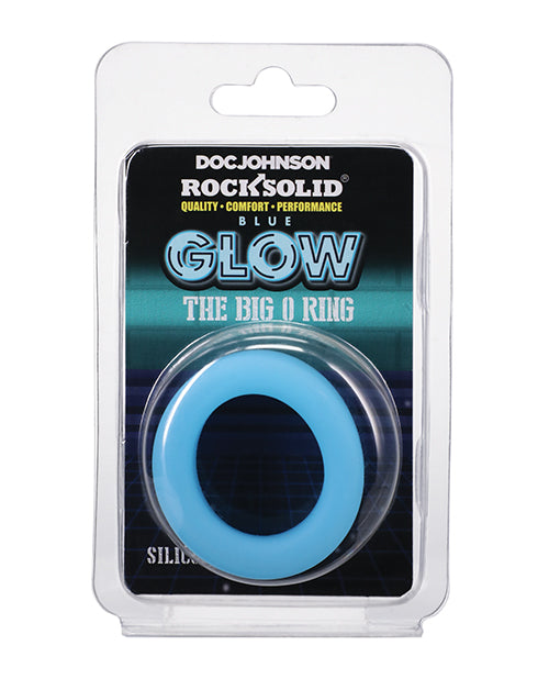 Rock Solid Rock Solid Glow in the Dark Big O Ring - Blue