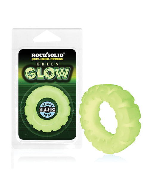 Rock Solid Rock Solid Glow in the Dark The Tire Ring - Green