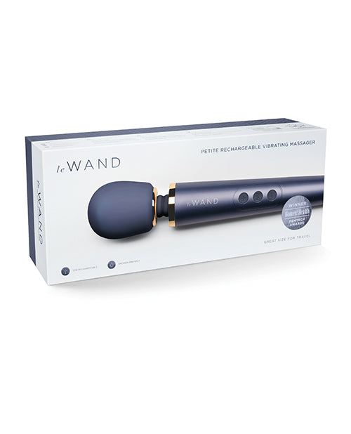 Le Wand Le Wand Petite Rechargeable Vibrating Massager - Navy