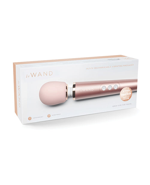 Le Wand Le Wand Petite Rechargeable Vibrating Massager - Rose Gold