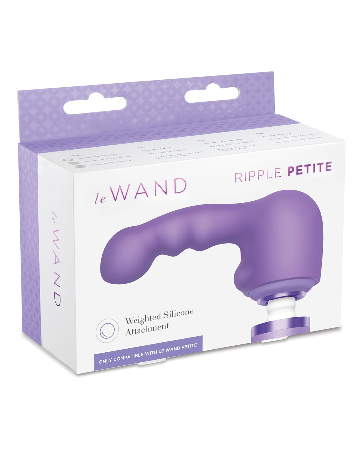 Le Wand Le Wand Ripple Petite Weighted Silicone Attachment