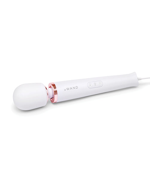 Le Wand Le Wand Powerful Plug-In Vibrating Massager - White