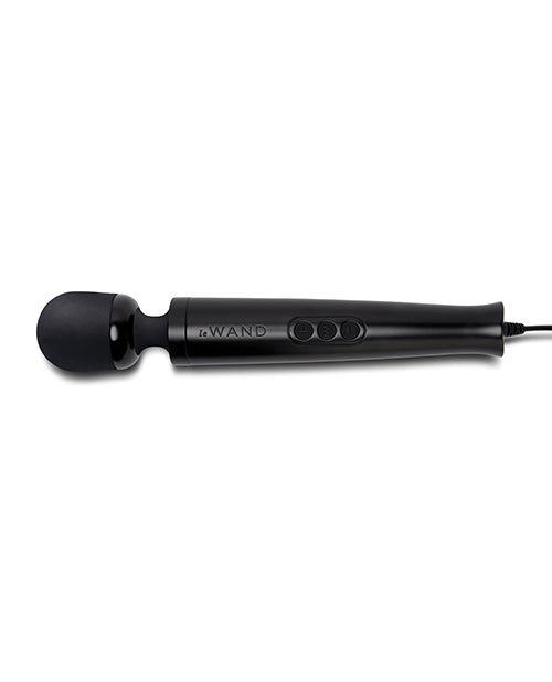 Le Wand Le Wand Die Cast Plug-In Massager - Black
