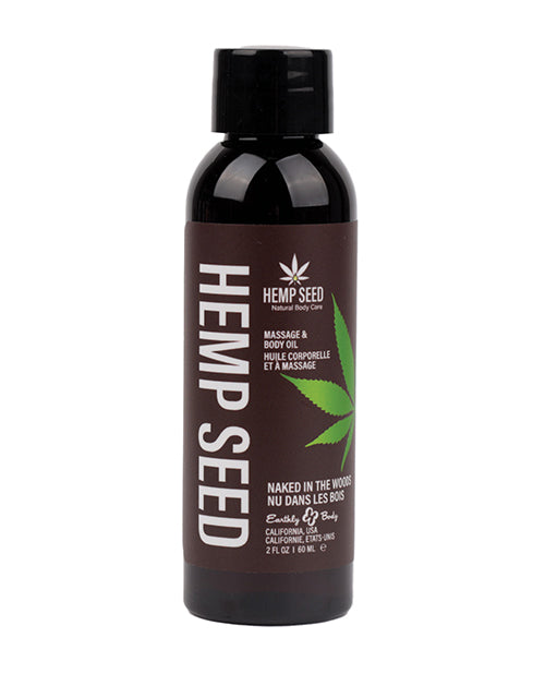 Earthly Body Earthly Body Massage & Body Oil - 2 oz Naked in the Woods