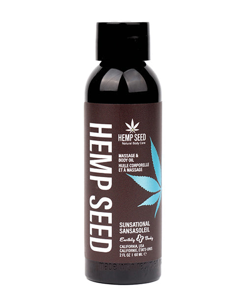 Earthly Body Earthly Body Massage & Body Oil - 2 oz Sunsational