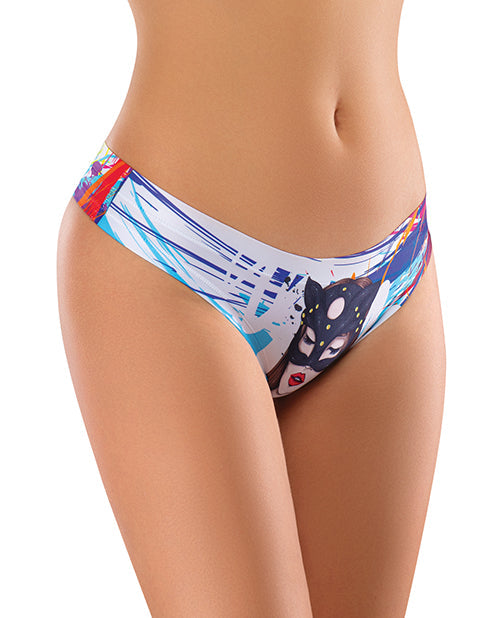 Mememe Mememe Cabal Freya Printed Thong SM