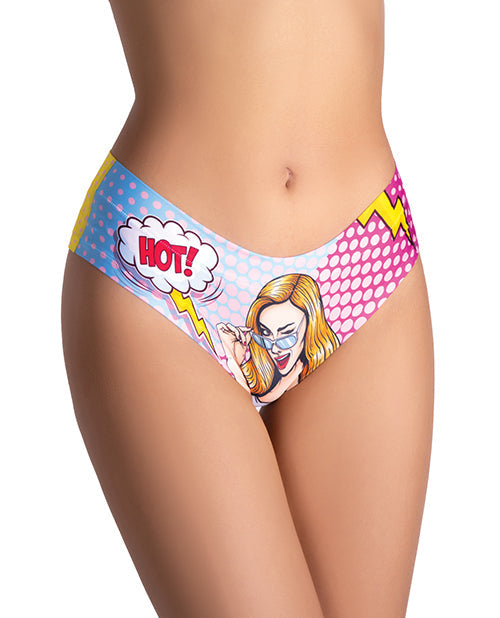 Mememe Mememe Comics Hot Girl Printed Slip MD