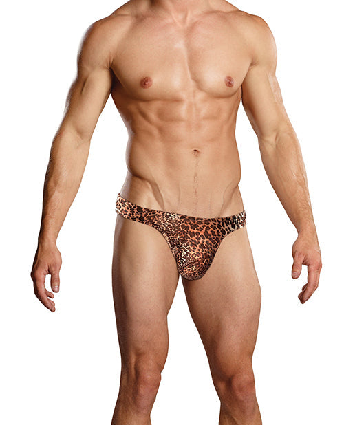 Male Power Male Power Wonder Thong Animal Print S/M