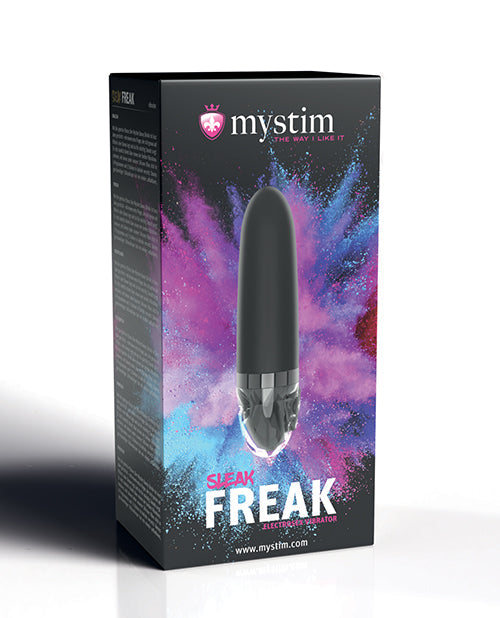 Mystim Mystim Sleak Freak eStim Straight Vibrator - Black