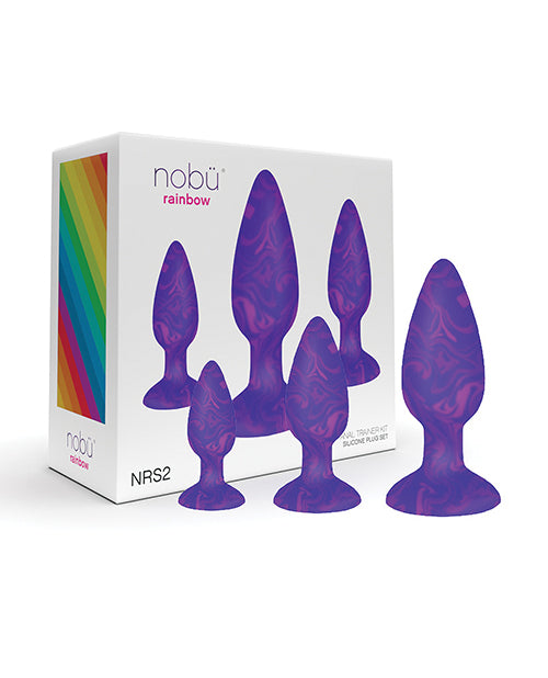 Nobu Nobu Rainbow Silicone Plug Set - Cosmic